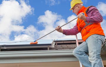 Henton soft wash roof cleaning